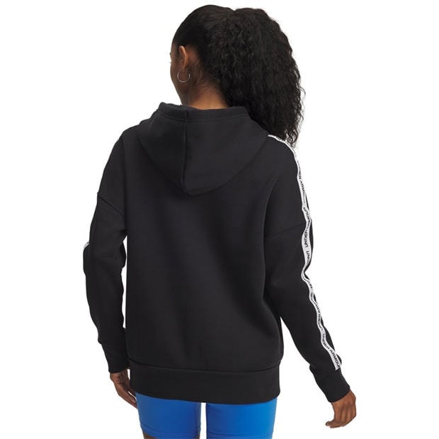 Black - Under Armour - Women's Icon Fleece Taped Performance Hoodie