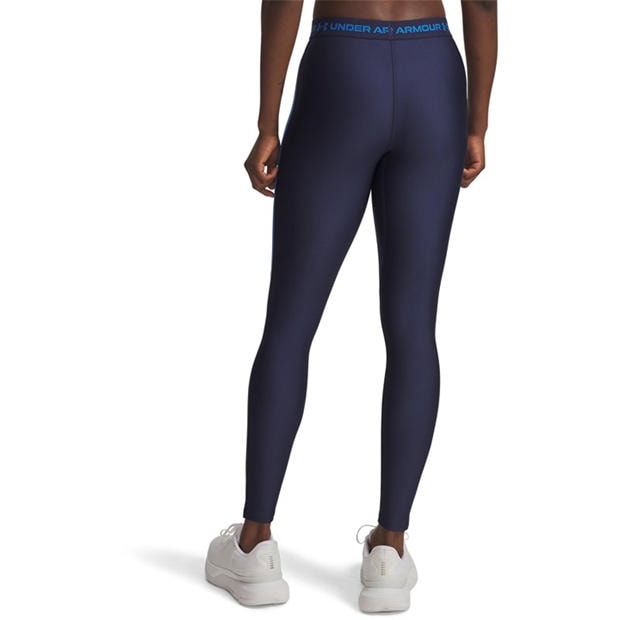 Blue - Under Armour - HeatGear® Womens Rib Gym Leggings