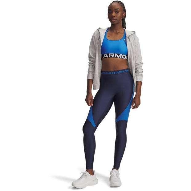 Blue - Under Armour - HeatGear® Womens Rib Gym Leggings