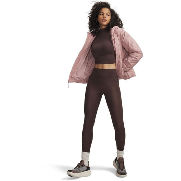 Brown - Under Armour - Women's Meridian Suede Effect Leggings