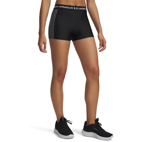 Under Armour - HeatGear® Womens Rib Shorty 3 Compression Shorts