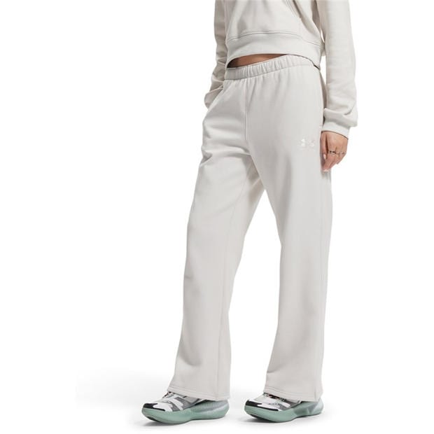 White - Under Armour - Women's Icon Vida Fleece Tracksuit Bottoms