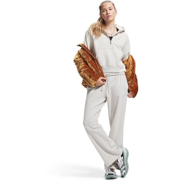 White - Under Armour - Women's Icon Vida Fleece Tracksuit Bottoms