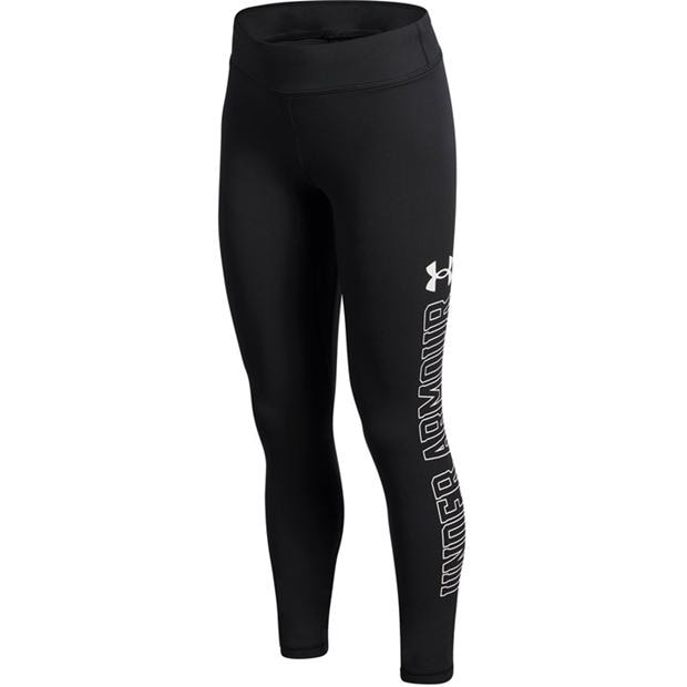 Black - Under Armour - Kids' Motion Branded Gym Leggings
