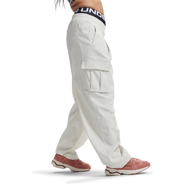 White - Under Armour - Women's Unstoppable Cargo Tracksuit Bottoms