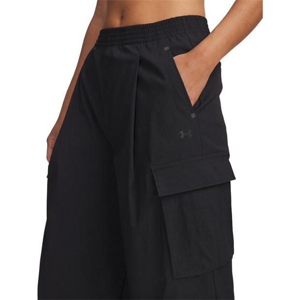 Black - Under Armour - Women's Unstoppable Cargo Tracksuit Bottoms