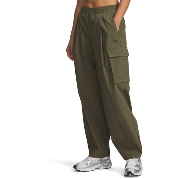 Green - Under Armour - Women's Unstoppable Cargo Tracksuit Bottoms