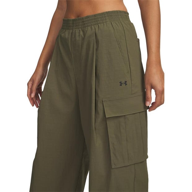 Green - Under Armour - Women's Unstoppable Cargo Tracksuit Bottoms