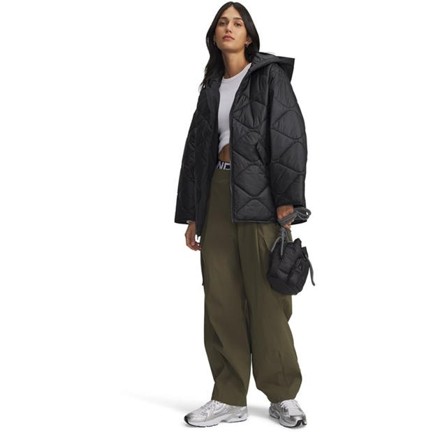 Green - Under Armour - Women's Unstoppable Cargo Tracksuit Bottoms