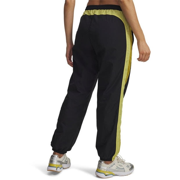 Black - Under Armour - Women's Icon Crinkle Tracksuit Bottoms