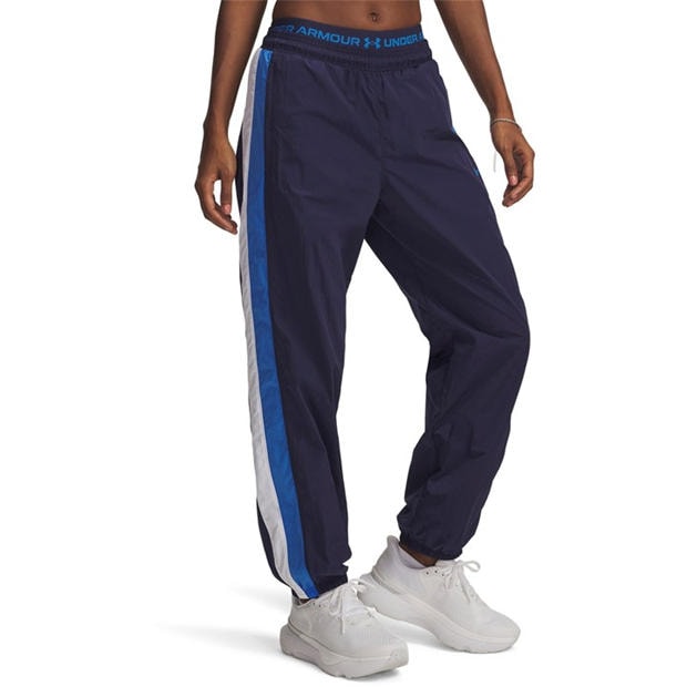 Blue - Under Armour - Women's Icon Crinkle Tracksuit Bottoms