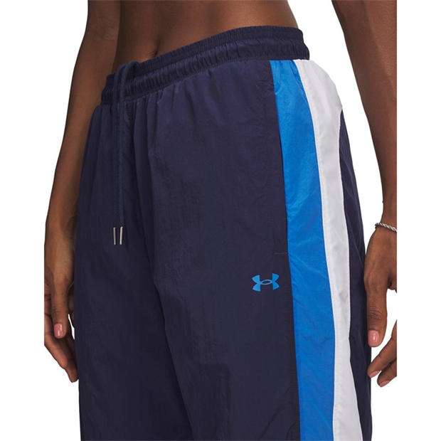 Blue - Under Armour - Women's Icon Crinkle Tracksuit Bottoms
