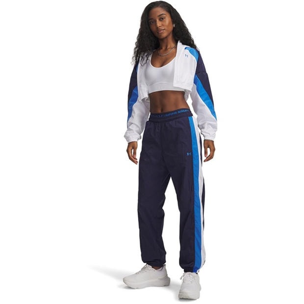 Blue - Under Armour - Women's Icon Crinkle Tracksuit Bottoms