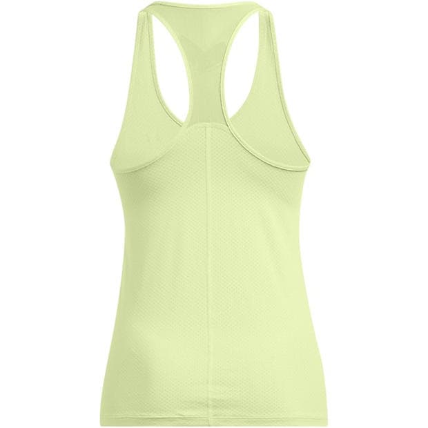 Green - Under Armour - Under Armour Tech Mesh Racer Tank Gym Vest Womens