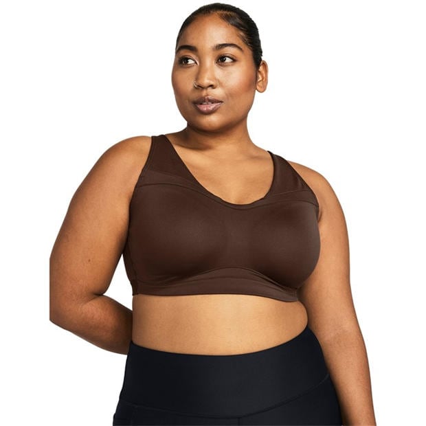 Brown - Under Armour - Women's SmartForm Evolution Mid Medium Impact Sports Bra