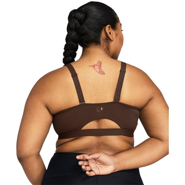Brown - Under Armour - Women's SmartForm Evolution Mid Medium Impact Sports Bra