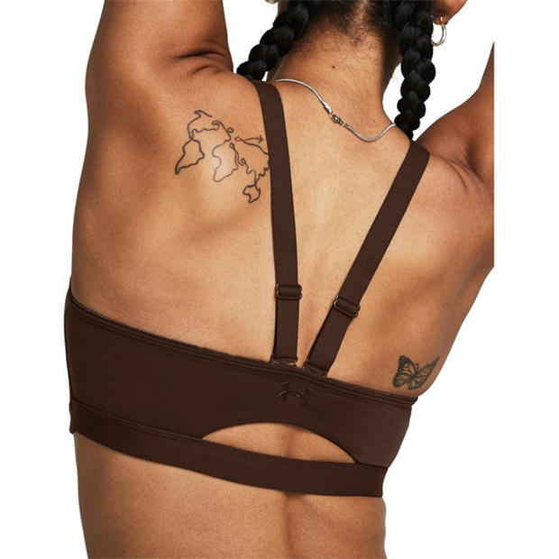 Brown - Under Armour - Women's SmartForm Evolution Mid Medium Impact Sports Bra