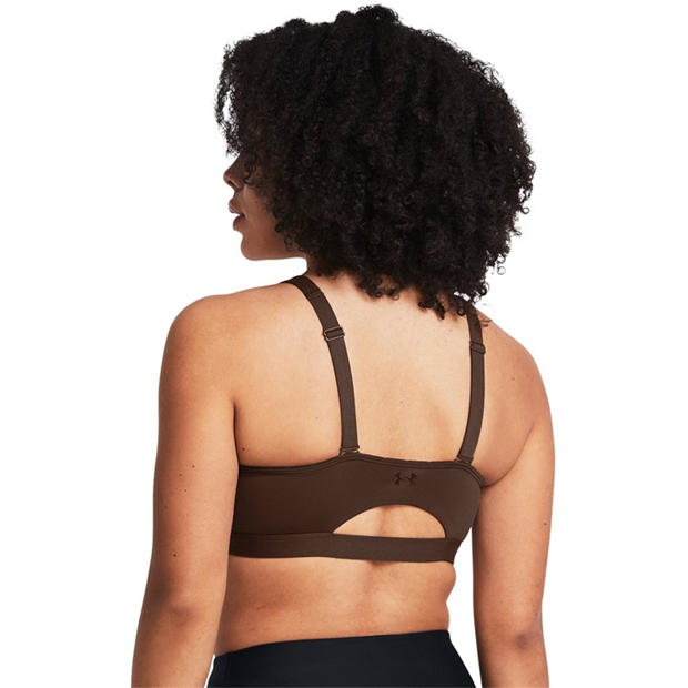 Brown - Under Armour - Women's SmartForm Evolution Mid Medium Impact Sports Bra