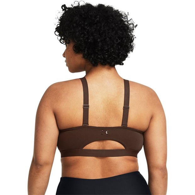 Brown - Under Armour - Women's SmartForm Evolution Mid Medium Impact Sports Bra
