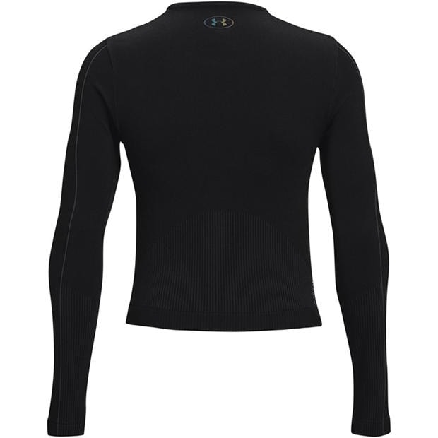 Black - Under Armour - Women's Rush Seamless Long Sleeve Performance T-Shirt