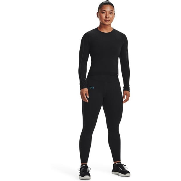 Black - Under Armour - Women's Rush Seamless Long Sleeve Performance T-Shirt
