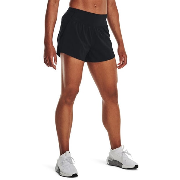 Black - Under Armour - Under Armour Ua Vanish 2in1 Short Gym Womens