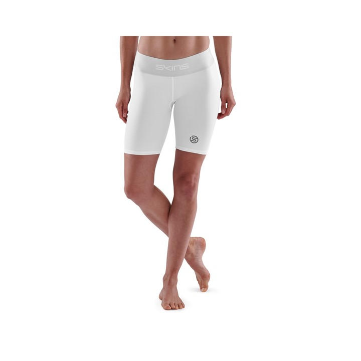 Skins Women's White Performance Gym Legging in Size 8, Sports Direct