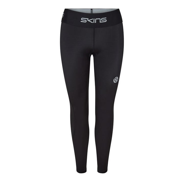 Skins Women's Black Series 1 7/ Tights in Size 8, Sports Direct