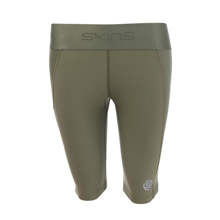Skins Women's Green Series-3 Performance Tights in Size 12, Sports Direct