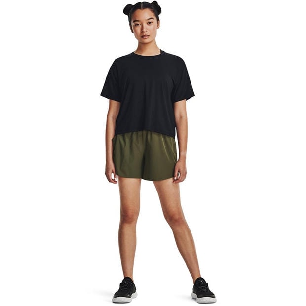 Black - Under Armour - Under Armour Motion Ss Gym Top Womens