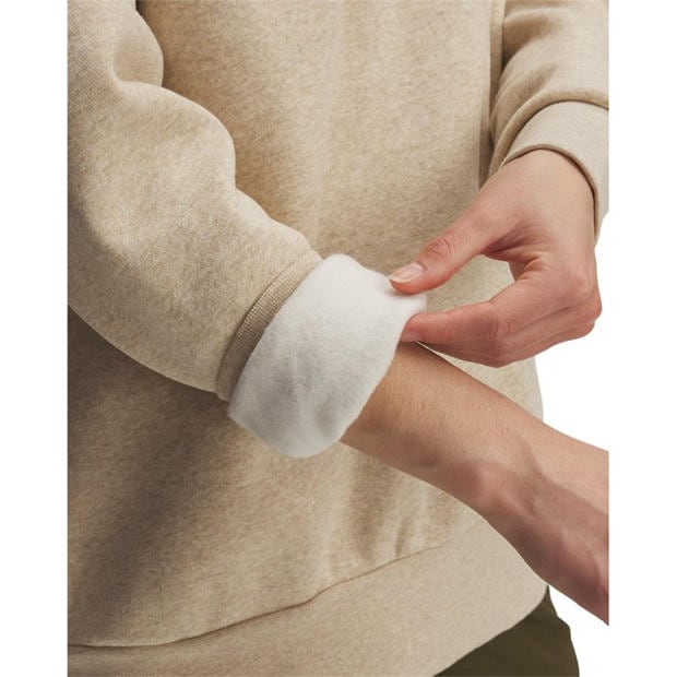 Brown - Under Armour - Women's Icon Fleece Oversized Hoodie