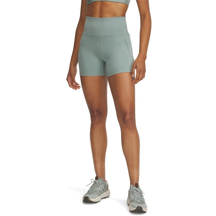 Under Armour Women's Green Meridian Middy Compression Shorts in Size 14, Sports Direct