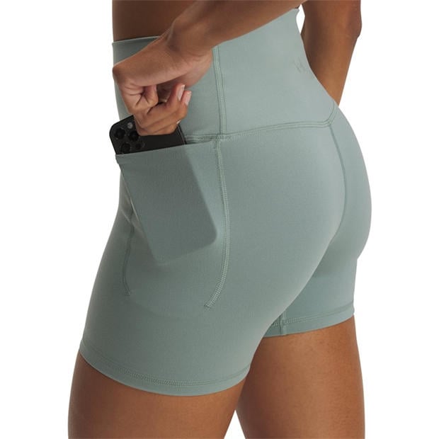 Green - Under Armour - Women's Meridian Middy Compression Shorts