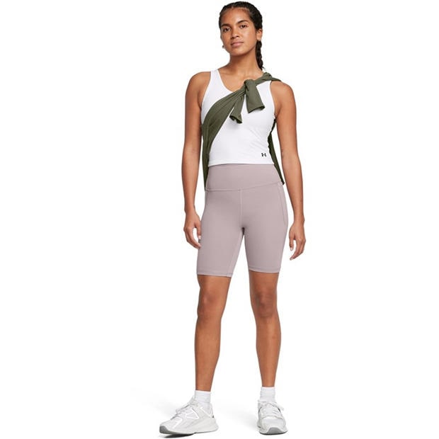 Gray - Under Armour - Women's Meridian 7in Compression Shorts