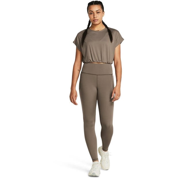 Brown - Under Armour - Women's Meridian Gym Leggings
