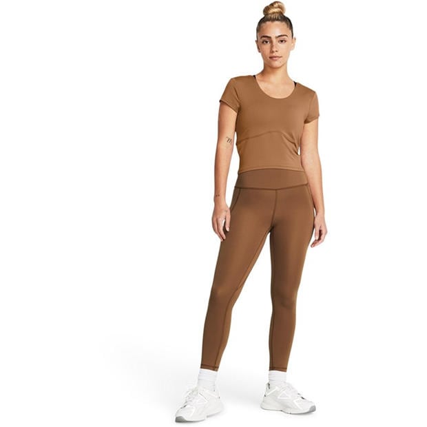 Brown - Under Armour - Women's Meridian Ankle Leggings