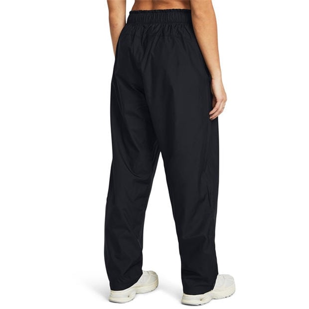 Black - Under Armour - Women's Rush Woven Tracksuit Bottoms