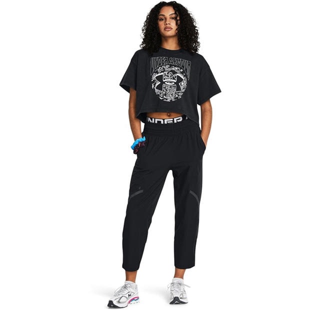 Black - Under Armour - Under Armour Unstoppable Ankle Pant Tracksuit Bottom Womens
