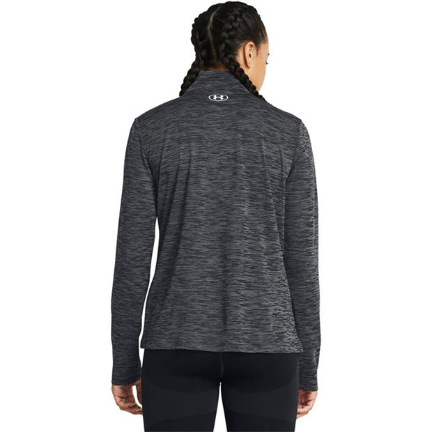 Black - Under Armour - Women's Tech Textured 1/2 Zip Fleece Top