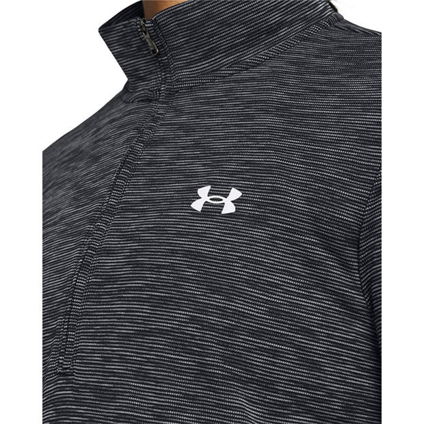 Black - Under Armour - Women's Tech Textured 1/2 Zip Fleece Top