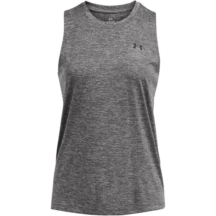 Under Armour Women's Grey Tech Tank Twist Gym Vest in Size 12, Sports Direct