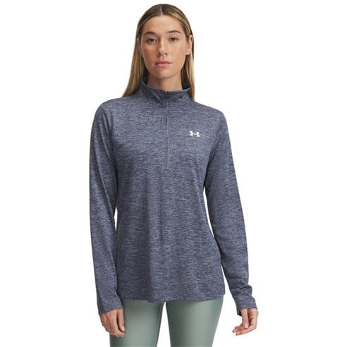 Under Armour - Women's Tech 1/2 Zip Long Sleeve Performance T-Shirt