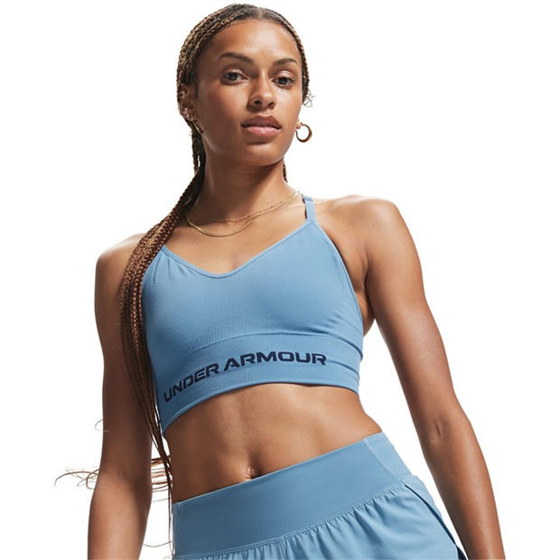 Blue - Under Armour - Women's Vanish Seamless Low Impact Sports Bra