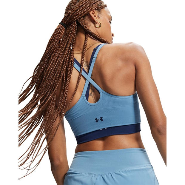 Blue - Under Armour - Women's Vanish Seamless Low Impact Sports Bra