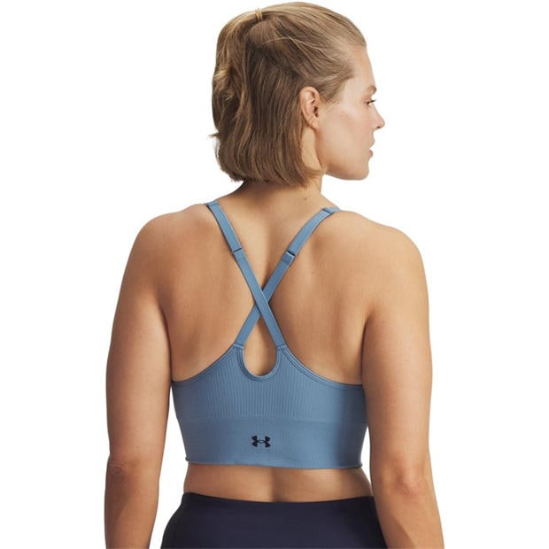 Blue - Under Armour - Women's Vanish Seamless Low Impact Sports Bra