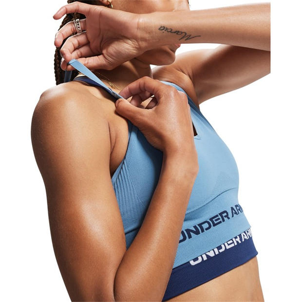 Blue - Under Armour - Women's Vanish Seamless Low Impact Sports Bra
