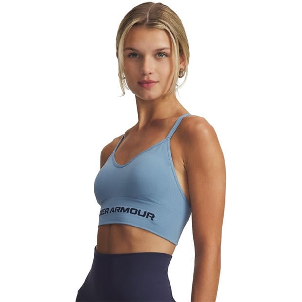 Blue - Under Armour - Women's Vanish Seamless Low Impact Sports Bra