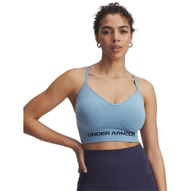 Blue - Under Armour - Women's Vanish Seamless Low Impact Sports Bra