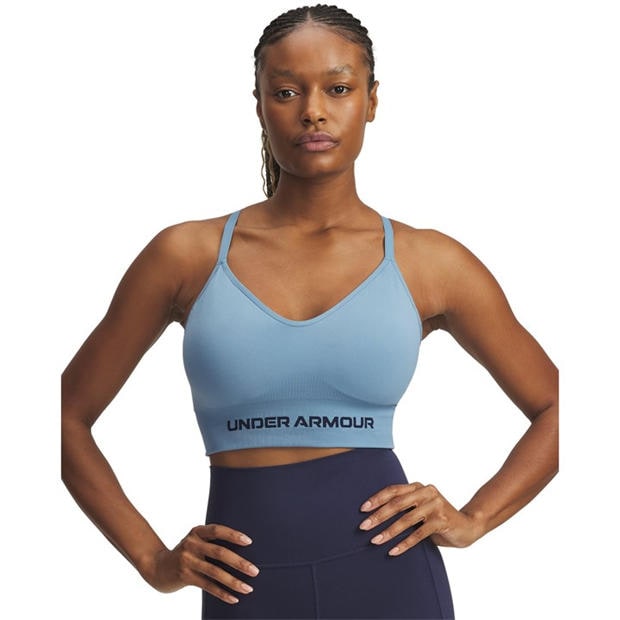 Blue - Under Armour - Women's Vanish Seamless Low Impact Sports Bra