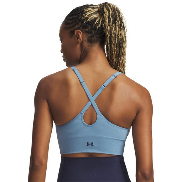 Blue - Under Armour - Women's Vanish Seamless Low Impact Sports Bra